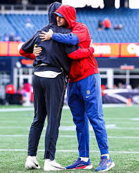 Drake Maye and Josh Allen pregame! 👀 - - -Follow @MayeVids For The BEST Drake  Maye Content