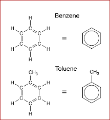 Benzene is a chemical that is a colorless or light yellow liquid at room temperature. Structures Of Benzene And Toluene Toluene Can Be Viewed As Benzene Download Scientific Diagram