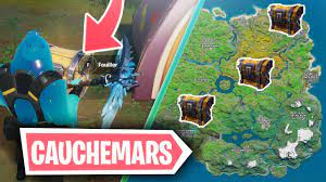 Fouiller Un Coffre Dans Une Foret Hantee Un Village Fantome Et Une Ferme Lugubre Fortnite Youtube