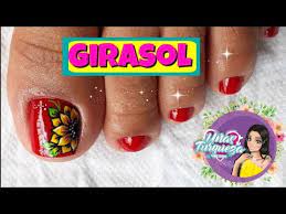 Una agrupación de ideas, juegos, manualidades, fichas imprimibles, actividades sensoriales. Decoracion Unas Pies Girasol Diseno De Unas Girasol Unas Girasol Youtube