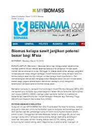 „biomassa sudah digunakan selama ratusan tahun. Doc Potensi Biojisim Di Malaysia Abdul Abdullah Academia Edu