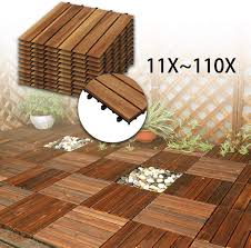 Terrassenfliesen klickfliesen holzfliesen 11x platten balkon fliesen garten 1m² 30×30 cm holz. Wolketon 30 X 30 Cm Akazien Holz Holzfliesen 22er Set Fur 2 M Garten Fliese Bodenbelag Mit Drainage Holzfliesen Bodenbelag Fliesen