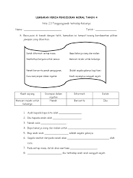 Check spelling or type a new query. Lembaran Kerja Pendidikan Moral Tahun 4 Pdf