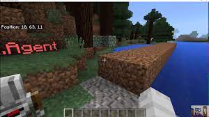 If they don't want to see the agent, they can teleport to some underground region, teleport the agent to themselves, and then just leave it there. Minecraft And Codebuidler Moving The Agent And Using The Fill Command In Makecode Youtube
