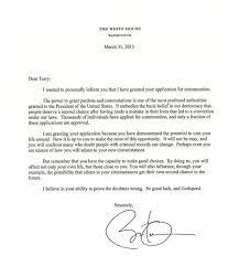 How long does it take for a letter to get to the president of the united states? Read Commutation Letter President Obama Sent To Inmate The Two Way Npr