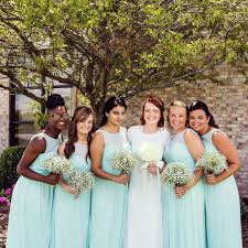 David S Bridal Bridesmaids In Long Illusion Sweetheart Neckline Mint Davi Davids Bridal Bridesmaid Dresses Lace Bridesmaid Dresses Champagne Bridesmaid Dresses