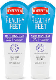 According to the brand, the concentrated foot cream is . Buy O Keeffe S Healthy Feet Night Treatment Foot Cream Pack Of 2 White 2 Pack 103011 Online In Vietnam B07yvh96rj