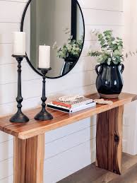 Entry Table In 2020 Entryway Table Decor Farmhouse Entry Table Modern Entry Table