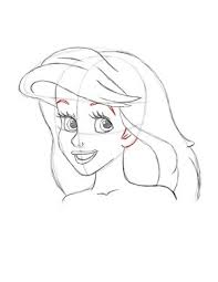 нарисовать рисунок к сказке о мёртвой царевне и семи богатырях Kak Narisovat Lico Rusalochki Kak Izobrazit Tolko Lico Bez Figury