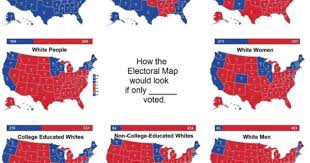 2016 Us Presidential Electoral Map If Only X Voted Brilliant