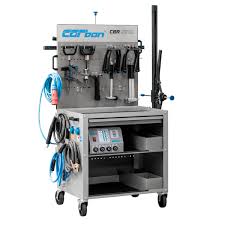 Dent Puller Body Repair System Cbr Carbon Gmbh Trolley Mounted With Welder