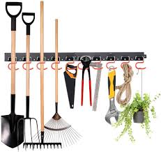 Check spelling or type a new query. Buy Mohoo 64 Inch Adjustable Storage System Wall Holders For Tools Wall Mount Tool Organizer Garage Organizer Garden Tool Organizer Heavy Duty Tools Hanger With 4 Rails 16 Hooks Online In Indonesia B07v2xm3rh