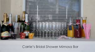 A Pink Bridal Shower Carrie S Mimosa Bar Creating On A Whim