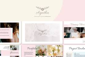 Agatha Wedding Planner Powerpoint Presentation Design Template Wedding Planner Free Wedding
