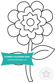 You can print or color them online at getdrawings.com for absolutely free. Flower To Color For Kids Flowers Templates