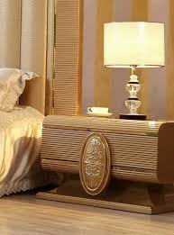 Traditional Nightstand In Gray Wood Traditional Style Homey Design Hd 922 Bed Furniture Design Bedroom Furniture Design Furniture Design