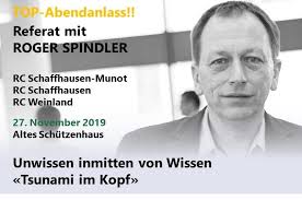 Unwissen in mitten von Wissen: Tsumani im Kopf