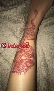 Baddiepins123 T A T T O O S Pinterest Tattoos Red Tattoos And Red Ink Tattoos Red Tattoos Red Ink Tattoos Delicate Tattoo