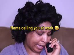 Why mamas call you at work like you not at work? They could care less 🤣😂  creator: @Ejspeaks #ejspeaks #ejspeakscomedy #mamasbelike #funnyafvids  #funnytiktokvideo