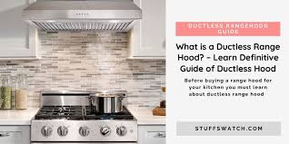 what is a ductless range hood
