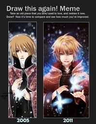 Draw This Again Meme By Goku No Baka On Deviantart Art Anime Drawings Tutorials Amazing Art