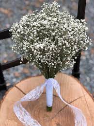 Dried Gypsophila Bouquet Dried Baby S Breath Bouquet Etsy Gypsophila Bridal Bouquet Gypsophila Bouquet Vintage Bridal Bouquet