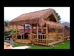 Bamboo House Idea Simple Bamboo House Design Youtube