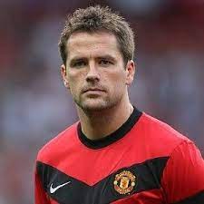 Celebrating himself as if he had scored a crucial goal in a final. Michael Owen