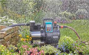 gardena pumps automatic home garden pump 6000 6 lcd inox