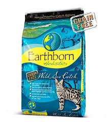 Earthborn Holistic Grain Free Wild Sea Catch Cat Food 6 Lbs Dry Cat Food Grain Free Fermentation Products