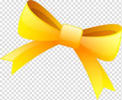Yellow Ribbon Drawing Little Fresh Yellow Bow Tie Transparent Background Png Clipart Bow Drawing Yellow Ribbon Transparent Background