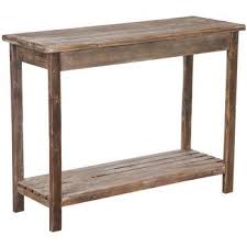 Rustic Slatted Side Table Hobby Lobby 1719806 Furniture Home Decor Wood Console Table
