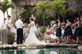 Wedding Ceremony At Casa Cosmos In Puerto Vallarta Mexico Villa Rentals Are Available Through Casa Bay Villas Wedding Planner Villa Wedding Puerto Vallarta