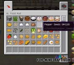 September 10, 2020 by mei mei. Xl Food Mod For Minecraft Pe