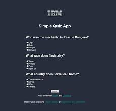 Ibm has upgraded its watson discovery advisor data analysis service so it can answer questions before you even ask. Create A Quiz App To Assess Online Learning Ibm Developer