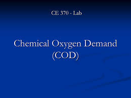 Add 2ml of conc.h 2 so4 carefully without forming air bubbles. Chemical Oxygen Demand Cod Ppt Video Online Download
