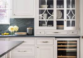 Designer and antiques dealer richard shapiro used basalt for both the countertops and the. This Hot Kitchen Backsplash Trend Is Cooling Off