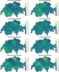 This online map of switzerland shows holiday resorts, hotels and webcams and will greatly simplify your journey to switzerland and to your resort. Bayesian Spatial Modelling Of Childhood Cancer Incidence In Switzerland Using Exact Point Data A Nationwide Study During 1985 2015 International Journal Of Health Geographics Full Text