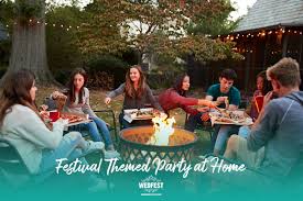 Keep it themed to a festival and there is no problem regardless of the location or promotional links in your profile. Festival Themed Birthday Party At Home Wedfest