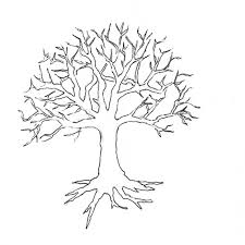 Tree Outline With Tree Template Best Photos Of Christmas Drawing Jpg 1 139 1 139 Pixels Coloriage Arbre Coloriage Dessin Arbre