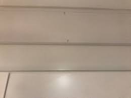 If i were you, i would go about filling the gap between kitchen cabinet and wall with the metod wall cabinet. Covering Finish Nail Holes On Kitchen Cabinet Crown Molding Trim Pics Attached Diy Home Improvement Forum