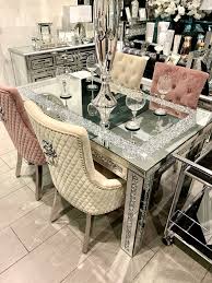 From freestanding to fixable, we've picked a selection of our favourite mirrors to put the finishing touch on this bevelled edge dressing table mirror oozes art deco glamour, just like its literary namesake in the great gatsby. 1 5m Falcon Crushed Stone Mirror Dining Table Only