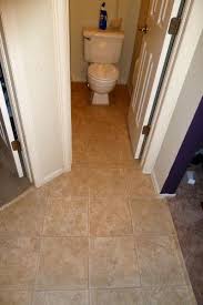 The floor must also handle the weight of the tub, shower, tiles and other fixtures. Vinyl Tiles In Bathroom Need 1 4 Plywood Or Direct On Subfloor Doityourself Com Community Forums