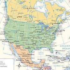 اشتري اونلاين بأفضل الاسعار بالسعودية - سوق الان امازون السعودية: خريطة  القارة السياسية والمادية لأمريكا الشمالية - 17 انش × 10.75 انش (مغلفة) :  المنتجات المكتبية