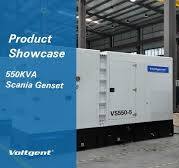 550KVA Scania Canopy Genset