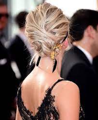10 Uncomplicated Celebrity Updos You Can Actually Diy Party Hairstyles Easy Party Hairstyles Hair Styles