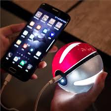 Pokeball Power Bank Seyahat