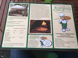 Auf der karte finden und einen tisch reservieren. Etwas Spartanisch Weil Hauptsachlich Als Lieferservice Gedacht Aber Sehr Faire Preise Und Eine Bild Von Pizza Garten Helmstedt Tripadvisor