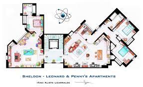 Since their marriage, several photographs with scenes from previous episodes can be seen throughout the living room.none of howard's bedroom decorations are seen in the wolowitz living room. The Big Bang Theory Wohnung In 3d Homebyme