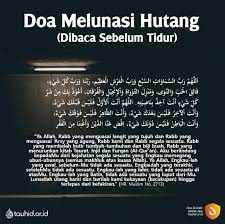 Doa katolik ketika terlilit hutang tuhan, terimakasih banyak telah memberi kami banyak penyertaan. Doa Melunasi Hutang Dibaca Sebelum Tidur Poster Dakwah Tauhid Or Id
